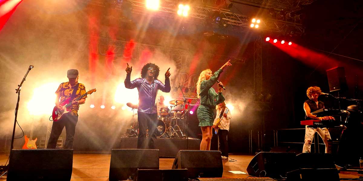 Hot Stuff Live in Alzenau (Foto: Ulrike Hix)